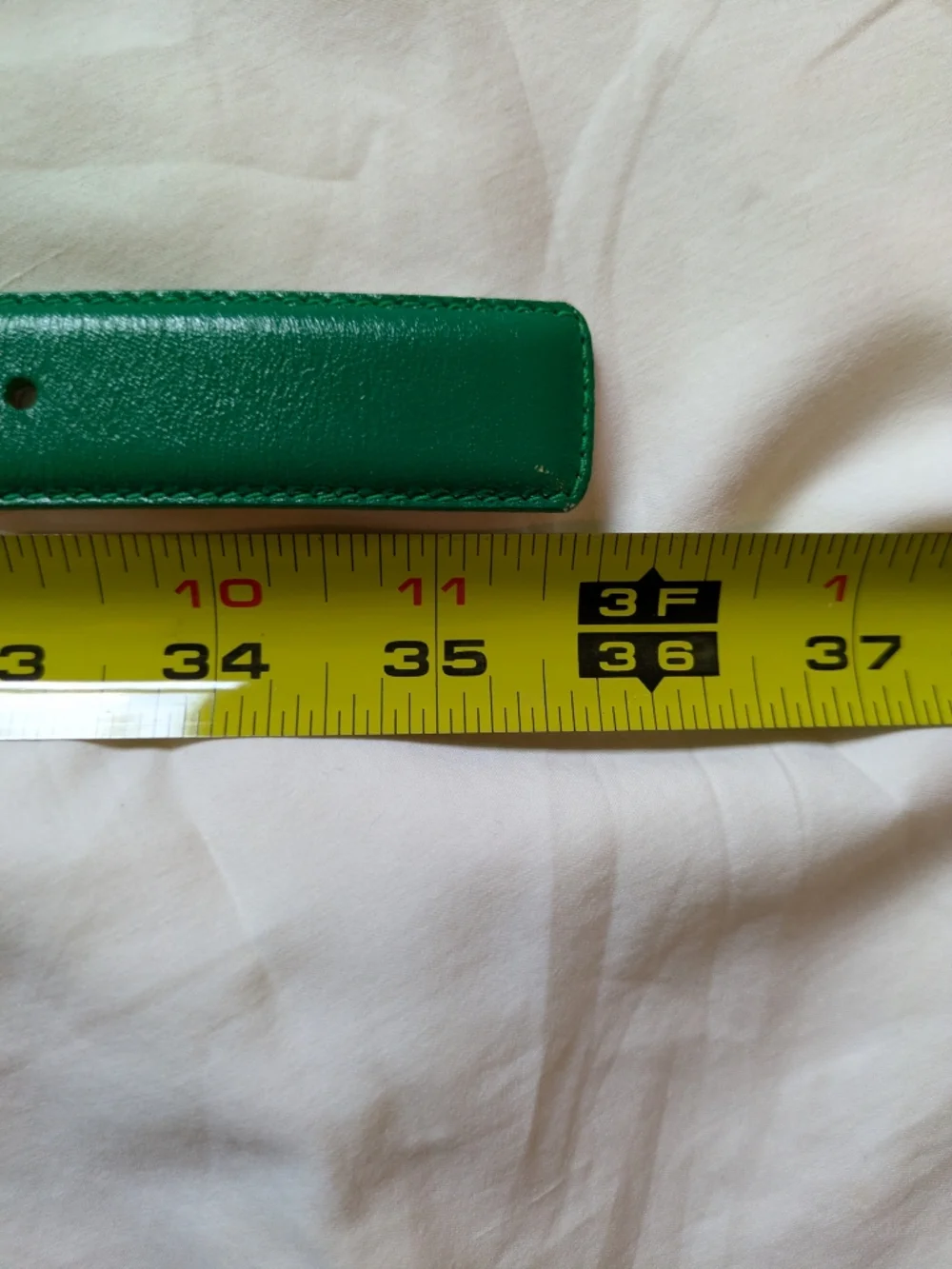 Liz Clairborne L Leather Belt Green